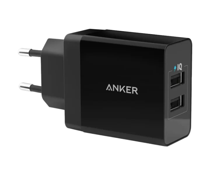 Anker 24W 2-Port USB Wall Charger