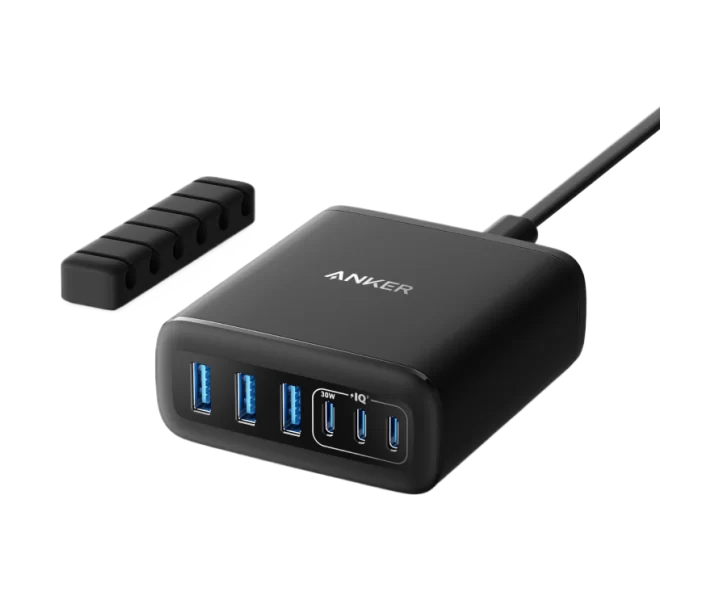 Anker Charger (112W, 6 Ports, GaN)