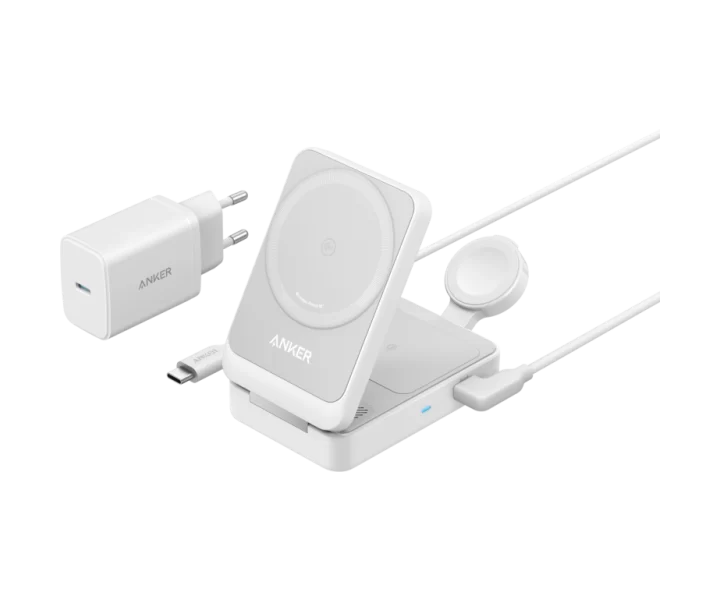 Anker MagGo Wireless Charging Station (Foldable 3-in-1)