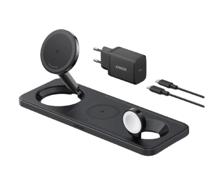 Anker MagGo Wireless Charging Station (3-in-1 Pad)