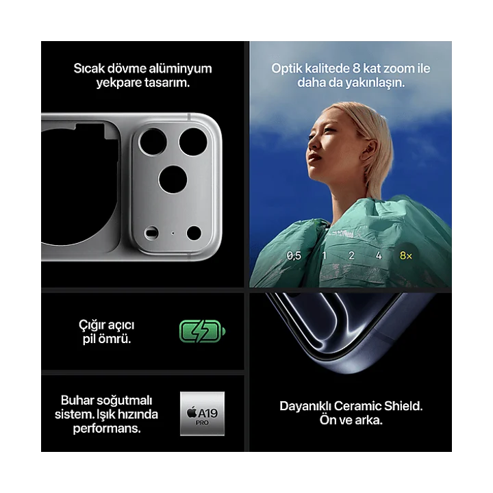 Apple iPhone 17 Pro Max 2 TB doğrulanmış ürün görseli 7