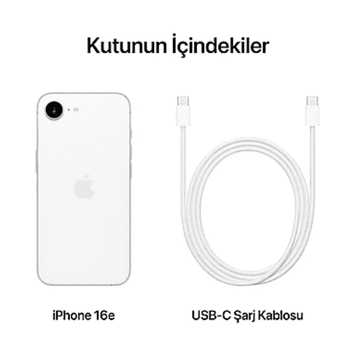 Apple MD1W4TU/A iPhone 16E 8 GB 256 GB doğrulanmış ürün görseli 8