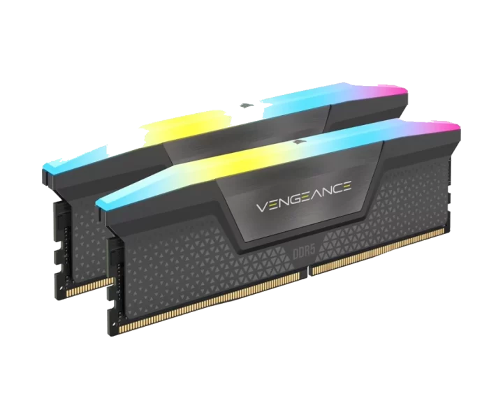 CORSAIR VENGEANCE RGB 32 GB (2x16 GB) DDR5-6400 MT/s CL36 CMH32GX5M2B6400Z36