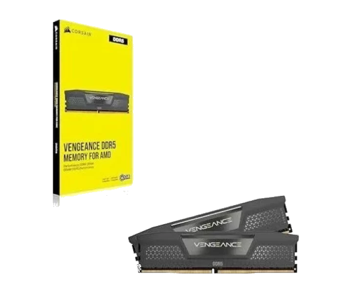 CORSAIR VENGEANCE 16GB (2x8GB) DDR5 DRAM Up To 5200MT/s CL40 AMD EXPO & Intel XMP Memory Kit CMK16GX5M2B5200Z40