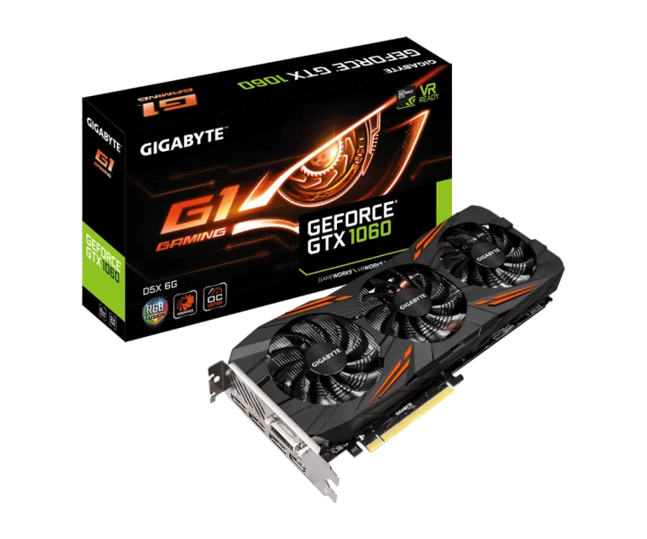GeForce GTX 1060 G1 Gaming D5X 6G