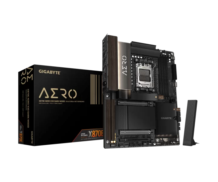 X870E AERO X3D DARK WOOD
