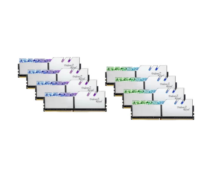 G.SKILL Trident Z Royal 256 GB 2666 MT/s CL19 F4-2666C19Q2-256GTRS