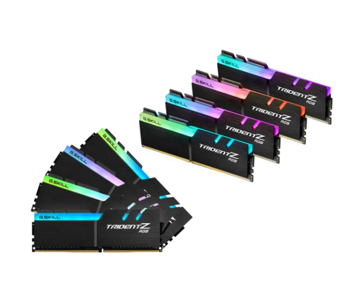 G.SKILL Trident Z RGB 256 GB 2666 MT/s CL19 F4-2666C19Q2-256GTZR