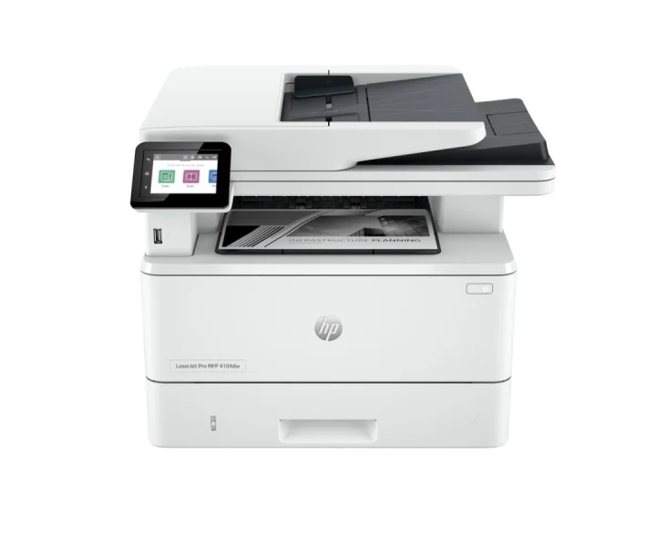 HP LaserJet Pro MFP 4104dw Printer