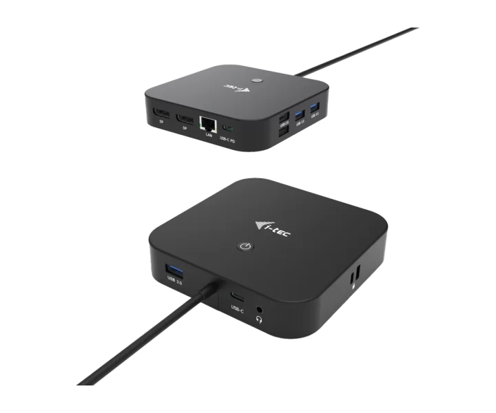 i-tec USB-C Dual Display Docking Station with Power Delivery 100 W