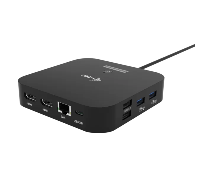 i-tec USB-C Dual HDMI Docking Station with Power Delivery 100 W