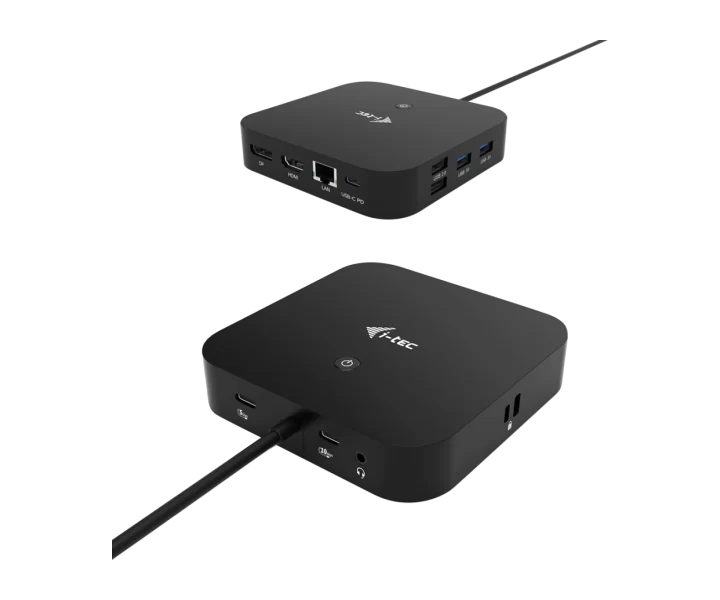 i-tec USB-C HDMI DP Docking Station with Power Delivery 100 W