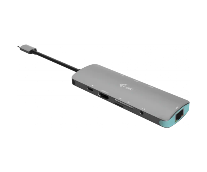 i-tec USB-C Metal Nano Docking Station 4K HDMI LAN + Power Delivery 100 W