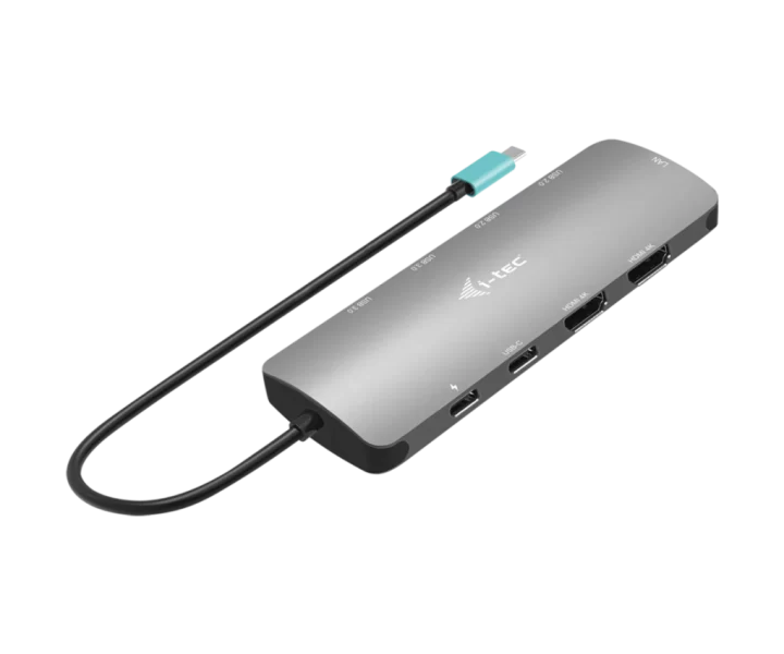 i-tec USB-C Metal Nano 2x Display Docking Station + Power Delivery 100 W
