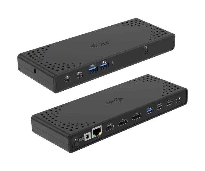 i-tec USB-C Triple Display Docking Station Gen 2 + Power Delivery 100W