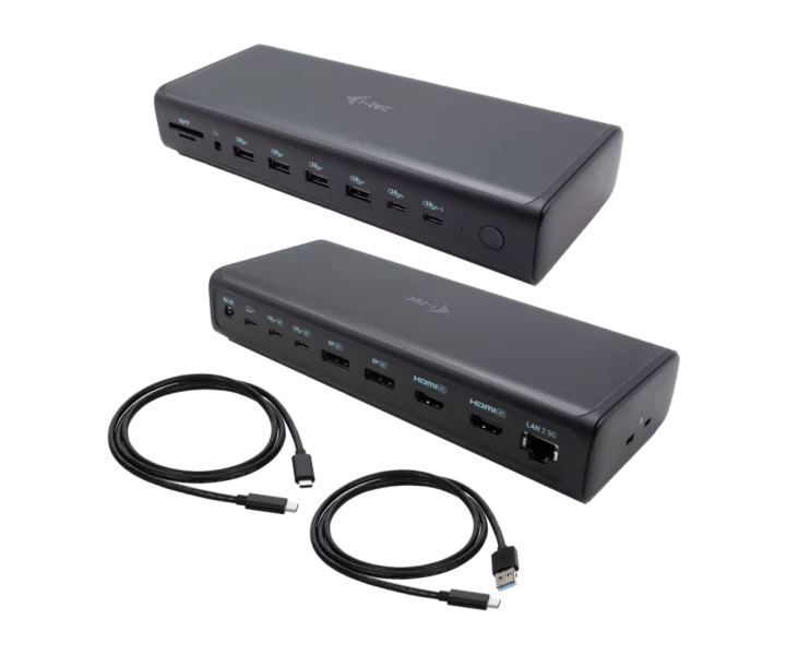 i-tec Universal 6x 4K/60Hz Display Docking Station + Power Delivery 140W