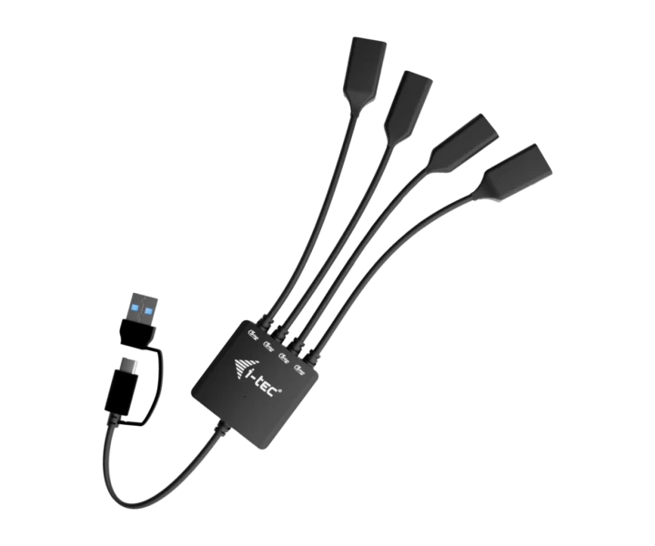 i-tec USB-C/USB-A Cable HUB 4 port (2x USB-C, 2x USB-A)