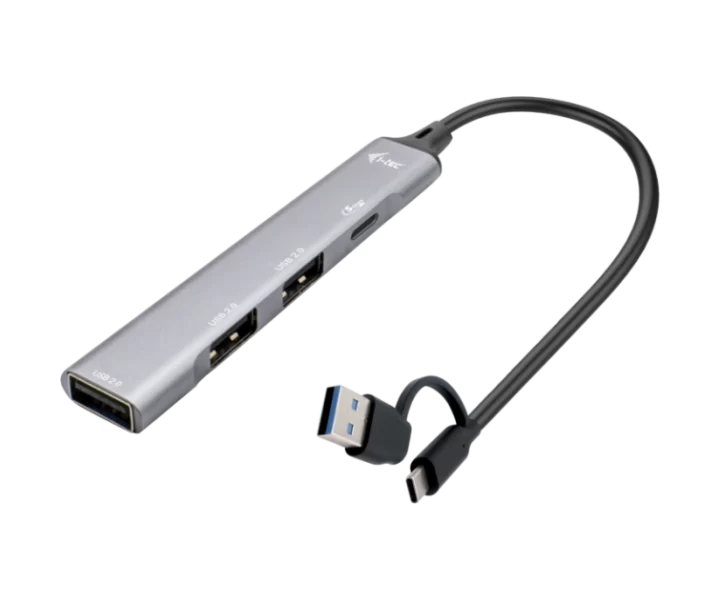 i-tec USB-C/USB-A Metal HUB 1x USB-C + 3x USB-A 2.0