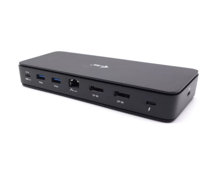 i-tec Thunderbolt4 2x Display Docking Station Gen3, 7x USB, 2.5 GLAN + PD 92 W