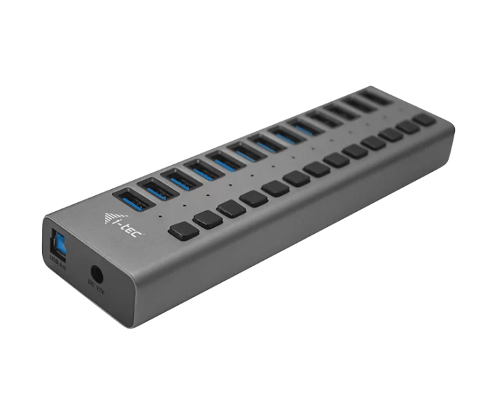 i-tec USB-A Charging HUB 13port + Power Adapter 60 W