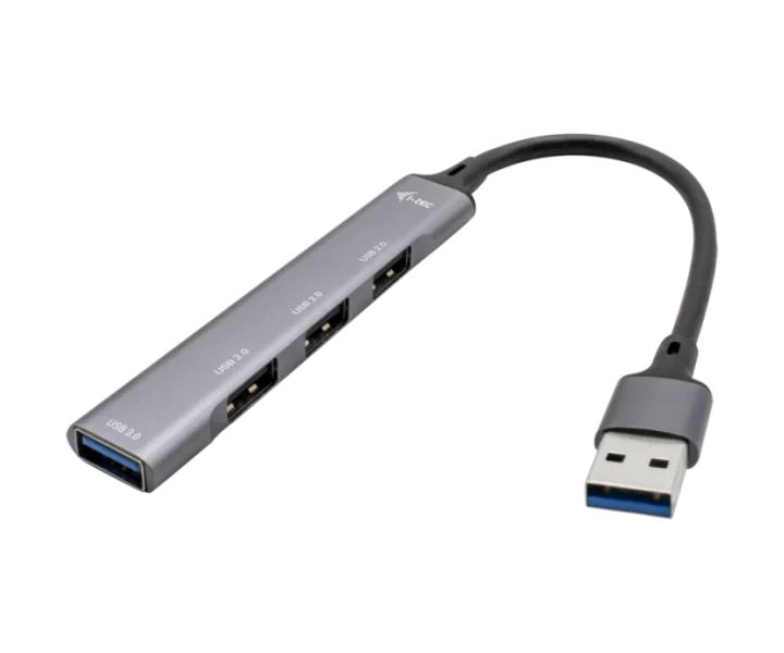 i-tec USB-A Metal HUB 1x USB-A + 3x USB-A 2.0