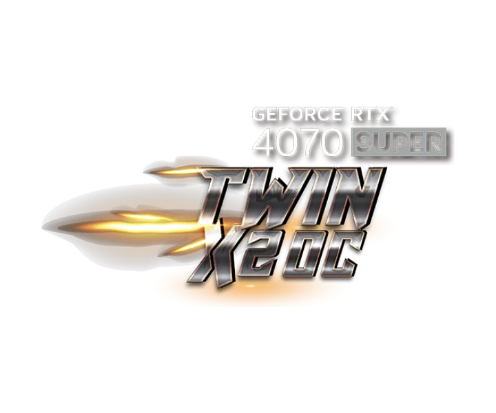 GeForce RTX 4070 SUPER TWIN X2 OC
