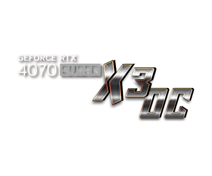GeForce RTX 4070 SUPER X3 OC