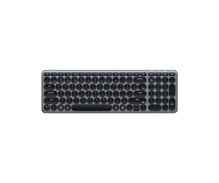 Keychron B4 Pro Ultra-Slim Wireless Keyboard — Space Gray