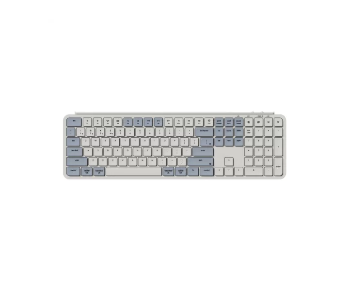Keychron B6 Pro Ultra-Slim Wireless Keyboard — Retro Blue