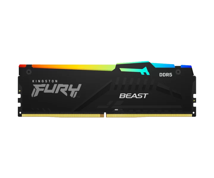 Kingston FURY Beast RGB 16 GB (2x8 GB) DDR5-5200 CL40 KF552C40BBAK2-16