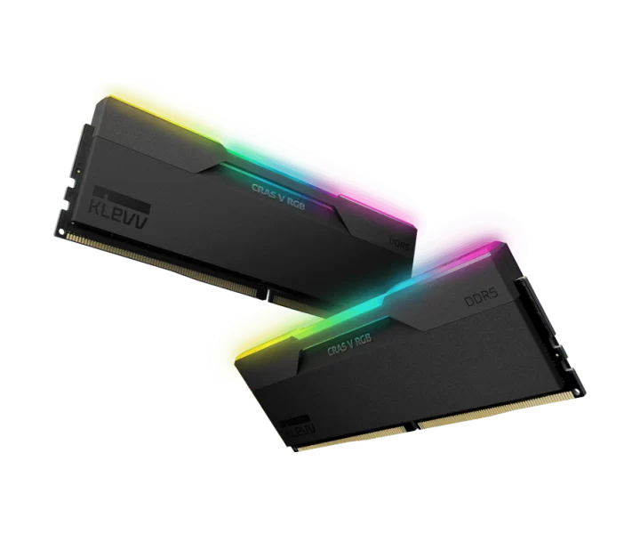 KLEVV CRAS V RGB 48 GB (2x24 GB) 6000 MT/s CL30 Obsidian Black