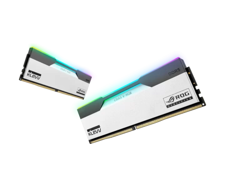 KLEVV CRAS V RGB ROG CERTIFIED 48GB (2x24GB) DDR5 6200MT/s CL32 KD5KGUD80-62B320P