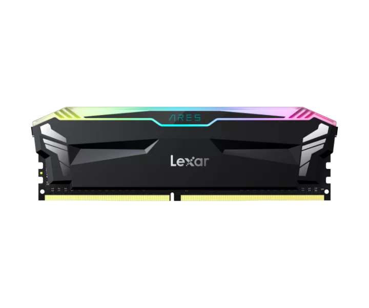 Lexar ARES RGB DDR4 Desktop Memory 16GB (2 X 8GB) Black LD4BU008G-R3600GDLA