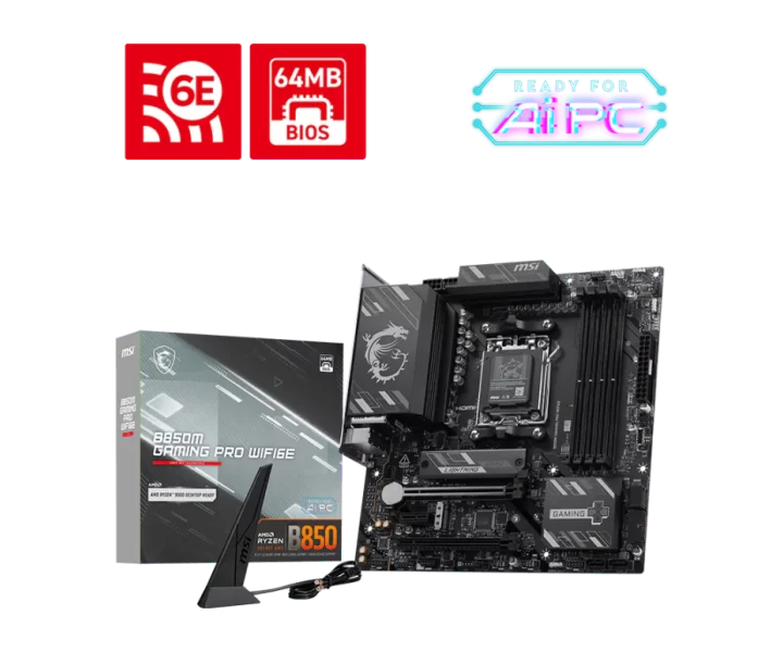 B850M GAMING PRO WIFI6E