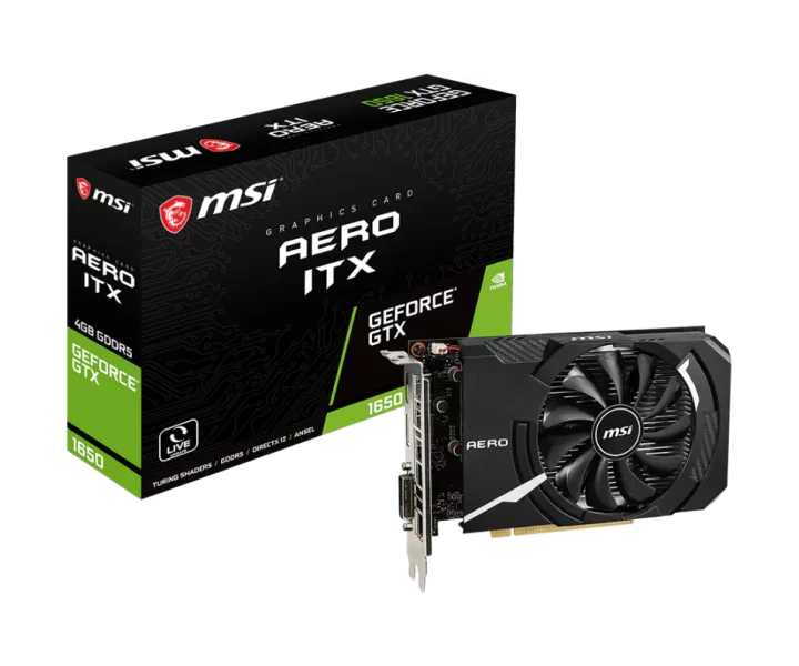 GeForce GTX 1650 AERO ITX 4G