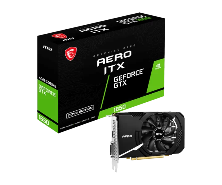 Geforce GTX 1650 D6 AERO ITX OCV3