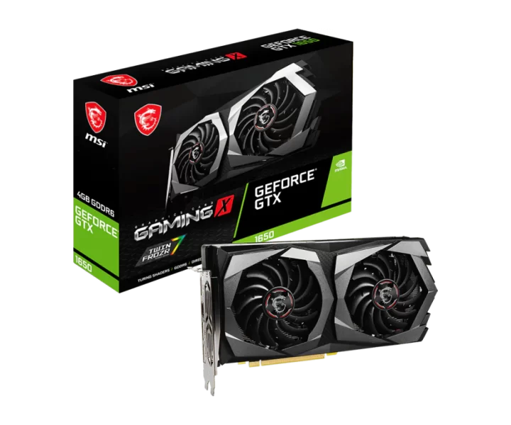GeForce GTX 1650 D6 GAMING X PLUS