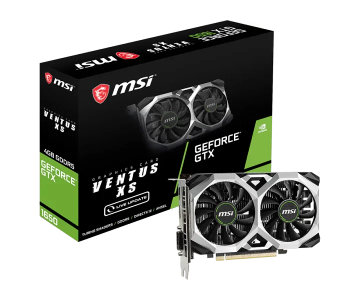 GeForce GTX 1650 VENTUS XS 4G