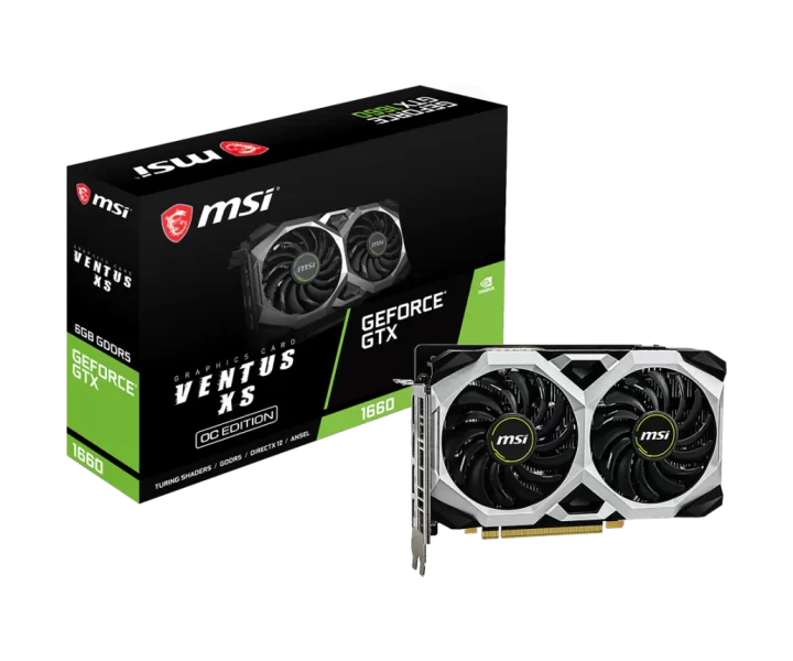 GeForce GTX 1660 VENTUS XS 6G OC