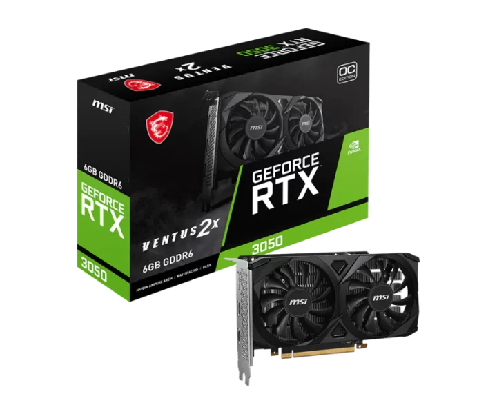 GeForce RTX 3050 VENTUS 2X 6G OC