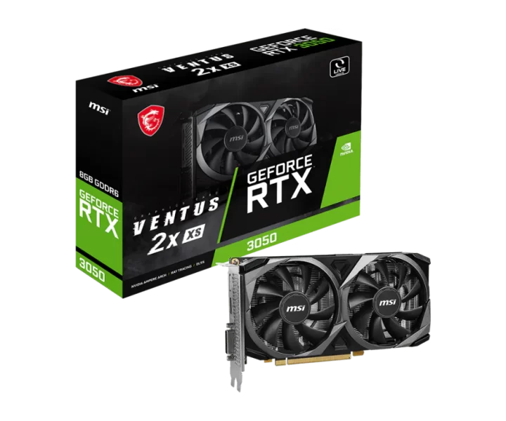 GeForce RTX 3050 VENTUS 2X XS 8G
