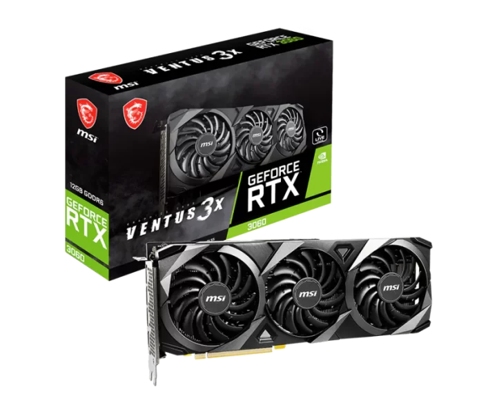 GeForce RTX 3060 VENTUS 3X 12G