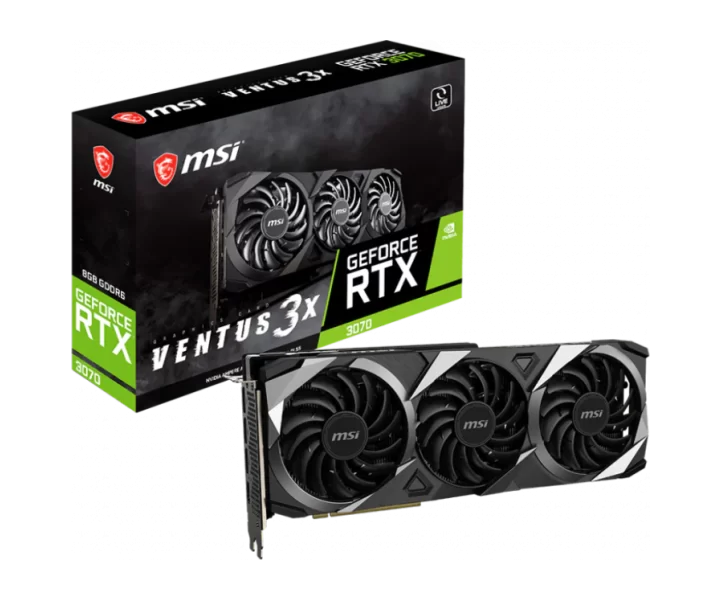 GeForce RTX 3070 VENTUS 3X 8G LHR