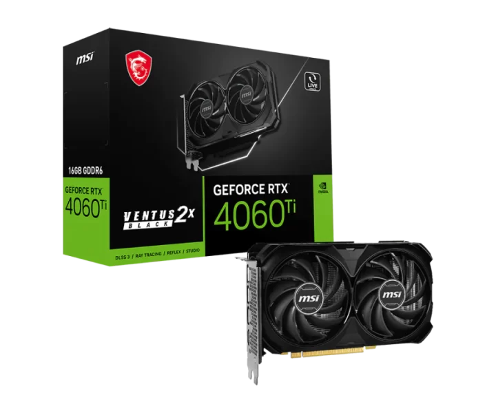 GeForce RTX 4060 Ti VENTUS 2X BLACK 16G