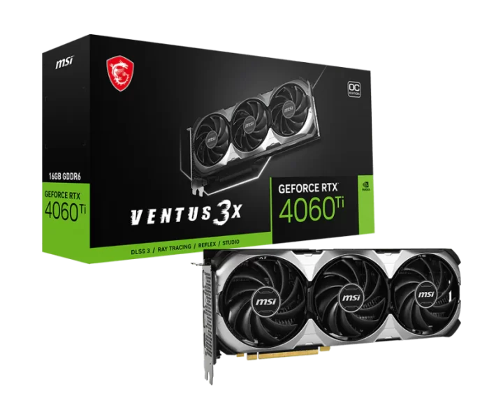 GeForce RTX 4060 Ti VENTUS 3X 16G OC