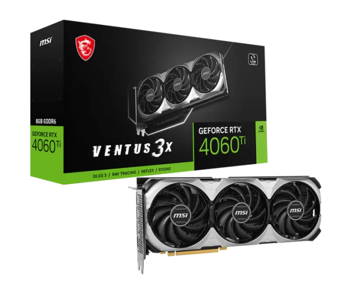 GeForce RTX 4060 Ti VENTUS 3X E 8G