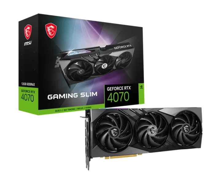 GeForce RTX 4070 GAMING SLIM 12G
