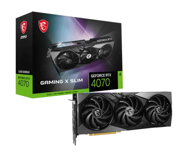 GeForce RTX 4070 GAMING X SLIM 12G