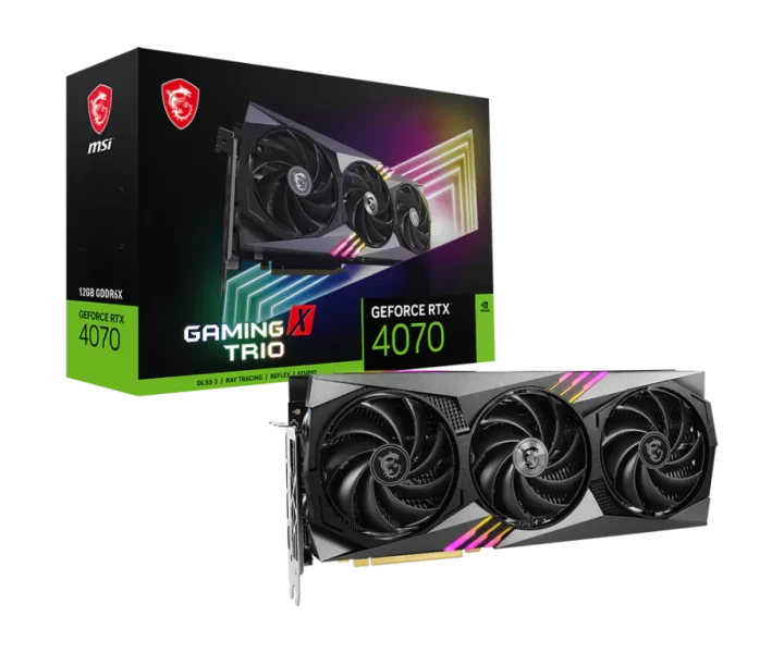 GeForce RTX 4070 GAMING X TRIO 12G