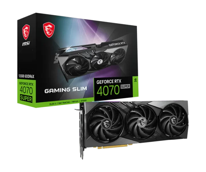 GeForce RTX 4070 SUPER 12G GAMING SLIM